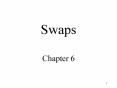 Swaps Chapter 6 PowerPoint PPT Presentation