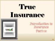 PPT – Introduction To True Insurance PowerPoint presentation | free to ...
