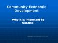 Community Economic Development PowerPoint PPT Presentation