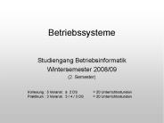 Betriebssysteme