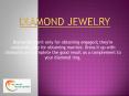 Diamond Jewelry PowerPoint PPT Presentation