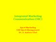 Integrated Marketing Communication (IMC) PowerPoint PPT Presentation