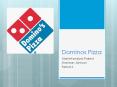 Dominos Pizza PowerPoint PPT Presentation