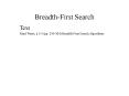 Breadth-First Search PowerPoint PPT Presentation