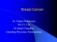 Breast Cancer PowerPoint PPT Presentation