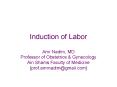 Induction of Labor PowerPoint PPT Presentation