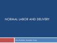 Normal Labor and Delivery PowerPoint PPT Presentation