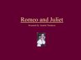 Romeo and Juliet The Prologue PowerPoint PPT Presentation