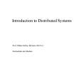 Introduction to Distributed Systems PowerPoint PPT Presentation