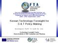 Second International Seville Seminar on Future-Oriented Technology Analysis (FTA): Impacts on policy and decision making 28th- 29th September 2006 PowerPoint PPT Presentation