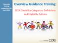 Overview Guidance Training: PowerPoint PPT Presentation