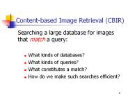 Content-based Image Retrieval (CBIR)