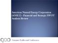 American Natural Energy Corporation (ANR.U) - Financial and Strategic SWOT Analysis Review PowerPoint PPT Presentation