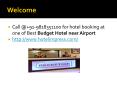 Spend a pleasant time at Hotels near Delhi airport, Call @9818351100 PowerPoint PPT Presentation