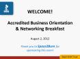 WELCOME!  Accredited Business Orientation PowerPoint PPT Presentation