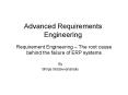 Requirement Engineering  PowerPoint PPT Presentation
