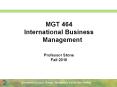 International Business: Strategy, Management, and the New Realities PowerPoint PPT Presentation