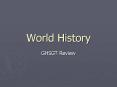 World History PowerPoint PPT Presentation