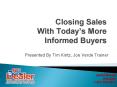 Closing Sales With Today PowerPoint PPT Presentation