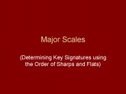 Major Scales