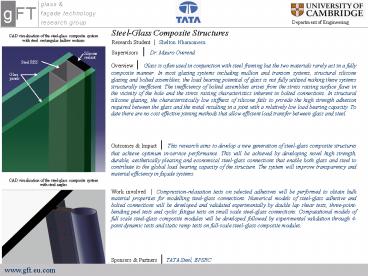 Steel-Glass Composite Structures