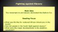Fighting against Slavery PowerPoint PPT Presentation