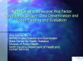 North Carolina Behavioral Risk Factor Surveillance System: Data Dissemination and Use in Planning and Evaluation PowerPoint PPT Presentation