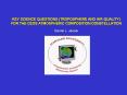KEY SCIENCE QUESTIONS (TROPOSPHERE AND AIR QUALITY) FOR THE CEOS ATMOSPHERIC COMPOSITION CONSTELLATION  Daniel J. Jacob PowerPoint PPT Presentation