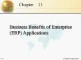 Business Benefits of Enterprise (ERP) Applications PowerPoint PPT Presentation