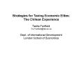 Strategies for Taxing Economic Elites: PowerPoint PPT Presentation