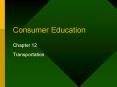 Consumer Education PowerPoint PPT Presentation