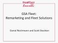 GSA Fleet: Remarketing and Fleet Solutions PowerPoint PPT Presentation