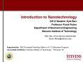 Introduction to Nanotechnology PowerPoint PPT Presentation