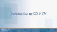 Introduction to ICD-9-CM PowerPoint PPT Presentation