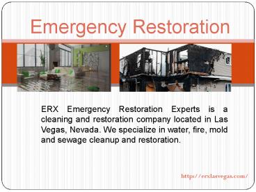 Water Damage Las Vegas
