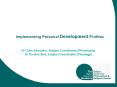 Implementing Personal Development Profiles PowerPoint PPT Presentation