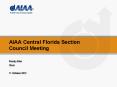 AIAA Central Florida Section Council Meeting PowerPoint PPT Presentation