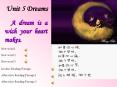 A dream is a wish your heart makes. PowerPoint PPT Presentation