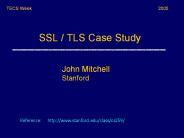 SSL / TLS Case Study