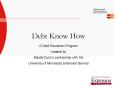 Debt Know How PowerPoint PPT Presentation