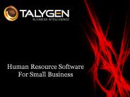 Human Resource Software For Small Business - Talygen