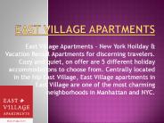 East Village Apartments