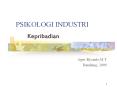 PSIKOLOGI INDUSTRI PowerPoint PPT Presentation