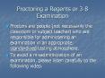 Proctoring a Regents or 3-8 Examination PowerPoint PPT Presentation