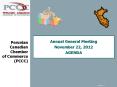 Peruvian Canadian Chamber of Commerce (PCCC) PowerPoint PPT Presentation