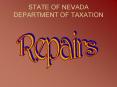 STATE OF NEVADA DEPARTMENT OF TAXATION PowerPoint PPT Presentation