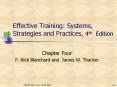 Effective Training: Systems, Strategies and Practices, 4th Edition PowerPoint PPT Presentation