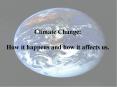 Climate Change: PowerPoint PPT Presentation