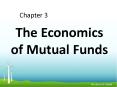 The Economics of Mutual Funds PowerPoint PPT Presentation
