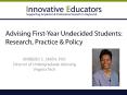 Advising First-Year Undecided Students: Research, Practice PowerPoint PPT Presentation